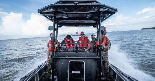 [Gendarmerie] « Jaguar », l’intercepteur ultra-rapide de la Brigade fluviale et nautique de Matoury