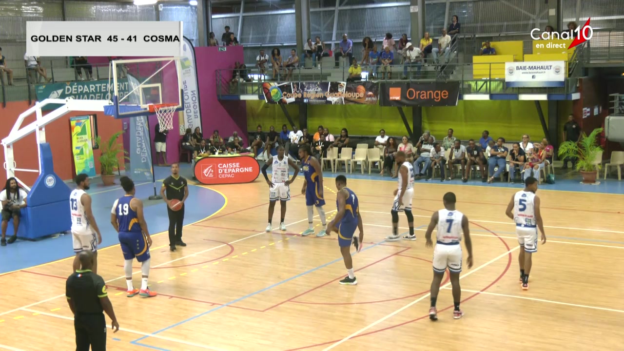 [CCOG]  #guymargua2024 : Revoir le match entre le Golden Star et le Cosma Basket Ball ….